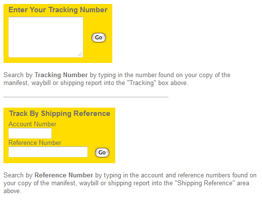 ontrac tracking